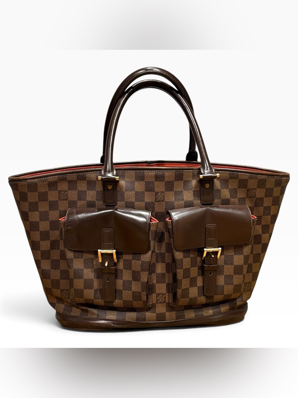 Louis Vuitton Manosque GM Damier Ebene Tote